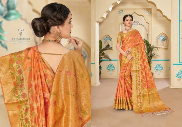 Sangam Avantika Organza Festive Wear Saree 